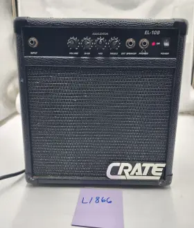 El-10b Crate Electra Series Guitar Amp Working Vintage Made In The 70s