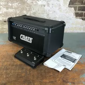 Gfx-1200h Crate G.3 C/20240516/cb.15 100-watt Solid State Guitar Amp Head With Dsp Effects - Works