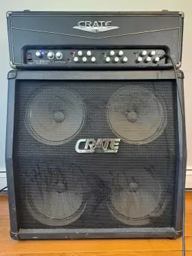350wcabinet Crate Gt412s Half Stack Loud Head Vtx350h 4x12