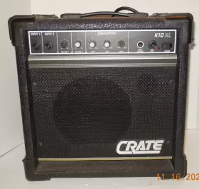 K10xl Crate Electric Acoustic Guitar Practice Amp Amplifier Rare Htf