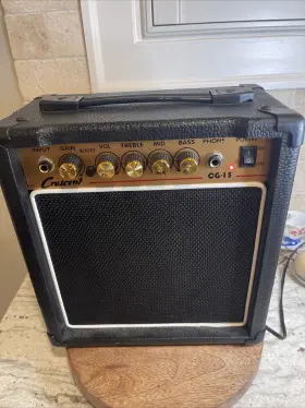 Cg-15 Crescent Guitar Amplifier Amp