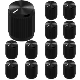 Daiertek 717664070217 Guitar Effect Pedal Knob Metal Black Potentiometer