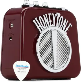 N10b Danelectro Honey Tone Mini Amp In Burgundy