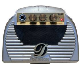 Daphon Ha97 Mini Guitar Amp Battery Amplifier Untested Powers Up