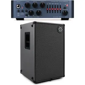Alpha500212stk Darkglass Alpha-omega 500 - 500-watt Bass Head And 1000-watt 2x12 Cabinet