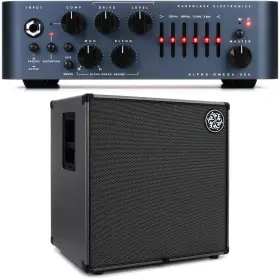 Alpha500410stk Darkglass Alpha-omega 500 - 500-watt Bass Head And 1000-watt 4x10 Cabinet