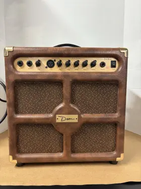 Da30-4 Dean 45 Watt Acoustic Guitar Amp Mic And 2 Line Inputs W Eq Reverb