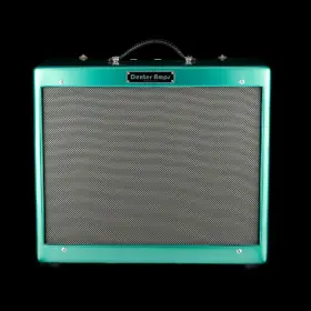 85dex002 Dexter Beachwood 10-watt Guitar Amp Combo Antique Pelham Blue With Cover