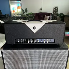 Frt-37 Divided By 13 Frt 37 Head - Black Bronco Tolex / Cream V