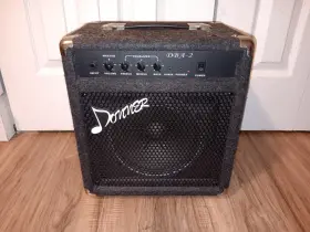 Dba-2 Donner 25w Bass Guitar Amplifier Electric Practice Combo Amp