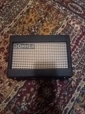 Ec1705 Donner M-3 Guitar Amplifier 5w Electric Desktop Guitar-amp Practice Retro Tone