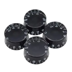 2xk1533-bk-dopro Dopro 4pcs Usa Imperial Lp Guitar Speed Dial Knobs 24 Pack Of 4 Black-1