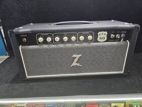 Dr. Z Ezg-50h Dr. Amps Ezg-50 Head 50-watt All-tube 2-knob Reverb Guitar Amplifier