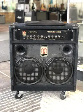 1104e1276 Eden Amplification Wtb-400 Hybrid With Yorkville Cabinet
