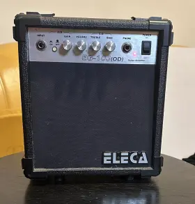 Eg-10j Eleca Og Guitar Amplifier - 10 Watt Practice Amp Tested And Working