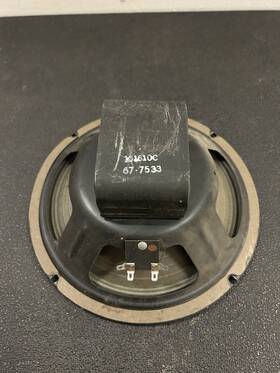 Eminence 101610c 1975 Model 10 Speaker Alnico Magnet Vintage #372