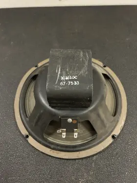 101610c Eminence 1975 Model 10 Speaker Alnico Magnet Vintage #372