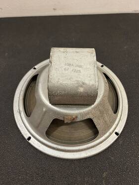 Eminence 10baga8c 1972 Model 10 Speaker Alnico Magnet Re-cone Vintage #373