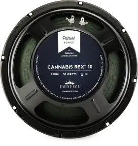Eminence 876358004027 Cannabis Rex 10 10-inch 50-watt Replacement Guitar Amp Speaker - 8 Ohm