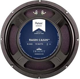 Eminence 876358004676 Ragin Cajun Patriot Series 10 Inch Guitar Speaker Replacement 16 Ohm Very L
