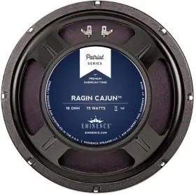Eminence 876358004676 Ragin Cajun Patriot Series 10 Inch Guitar Speaker Replacement 16 Ohm Very L