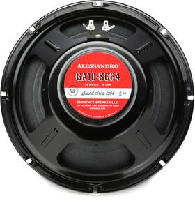 Eminence Ga10-sc64-16 Ga10-sc64 Allesandro Signature 10-inch 20-watt Replacement Guitar Amp