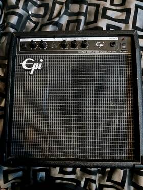 Epi Ea-300 Guitar Amplifier Vintage 25w Practice Amp Made In Korea