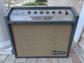 Ea-28rvt Epiphone Video Vintage 1964 Pathfinder Tube Combo Amp Jensen C12r