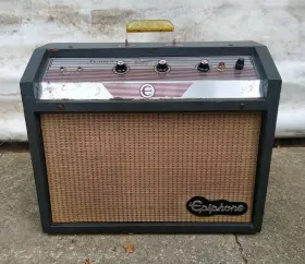 Ea-50t Epiphone Vintage Pacemaker Tremolo Guitar Amplifier Usa
