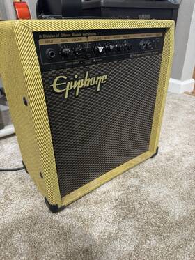 Epiphone Ep-1000 Tweed Guitar Amp Rare 90s