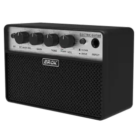 Ek-ba-10e Erok Mini Electric Guitar Amp Portable Amplifier With Clean/drive Dual Channels