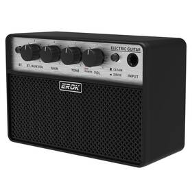 Erok Erok-ba10 Mini Guitar Amp Portable Amplifier With 3.5mm Headphone/aux Input Compact D
