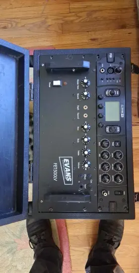 Fet500lv Evans Combo Guitar Amplifier 500w 1 Speaker 8 Ohms Electric