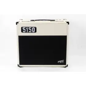 5150 Evh 197881198640 Iconic Series 15w 1x10 Tube Guitar Combo Amp Ivory Ob