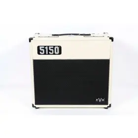 5150 Evh 197881279813 Iconic Series 15w 1x10 Tube Guitar Combo Amp Ivory Ob