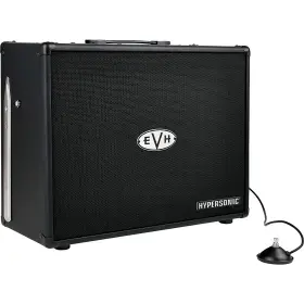5150 Evh 197881363253 Hypersonic Frfr 1x12 Powered Speaker Cabinet Black Rf