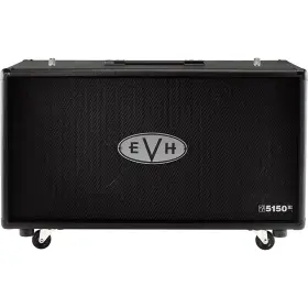 212st Evh 197881424497 5150 2x12 Guitar Speaker Cabinet Black Rf