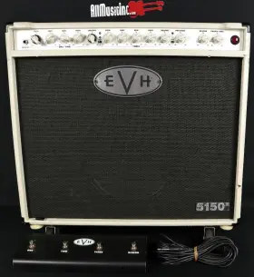 2255010410 Evh 5150 Iii 6l6 112 50w Ivory Electric Guitar Tube Combo Amplifier Amp