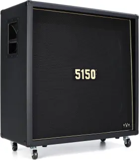 2258500000 Evh 5150 Iconic Series El34 160-watt 4 X 12-inch Cabinet - Black/gold