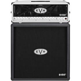 Evh 5150i 5150b 5150 Iii 100w Guitar Tube Head Ivory With 412 Cab Black