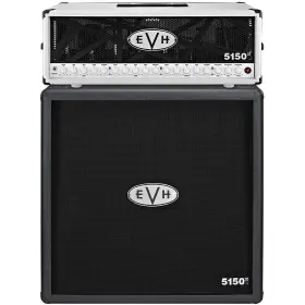 5150b Evh 5150i 5150 Iii 100w Guitar Tube Head Ivory With 412 Cab Black