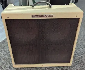 0213201400 Fender 2006 Blonde Hot Rod Deville 4x10 Inch Combo Guitar Amplifer With Cover &more