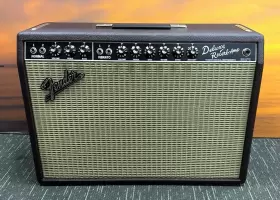 0217400611 Fender Ft65 Deluxe Reverb 1x12 Inch 22-watt Tube Combo Amp - Wine Red