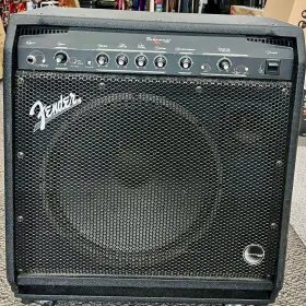0224503000 Fender Bassman 100 1x15 100-watt Bass Guitar Combo Ampifier With Casters 2000-2005