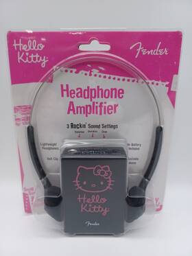 Fender 097-1200-000 Hello Kitty Headphone Guitar Amplifier Brand New Rare