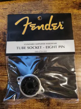 099-0724-000 Fender Genuine Amp/amplifier 8-pin Power Tube Octal Socket