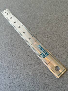 Fender 100040 Princeton Silverface Faceplate Part #100040 1970s