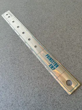 100040 Fender Princeton Silverface Faceplate Part #100040 1970s
