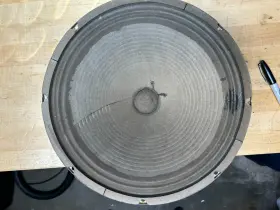 125l6-1 Fender 1974 Oxford Quad Reverb 12 Speaker Vintage