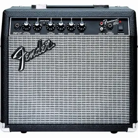 Fender 1314371182842 Frontman 15g Solid State Combo Amp 15w 8 Inch Speaker 2 Channels